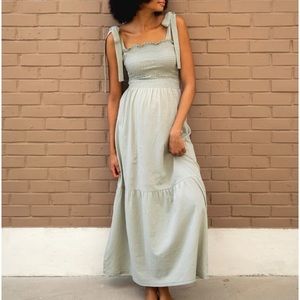 Nothing fits but - brand new green maternity dress
